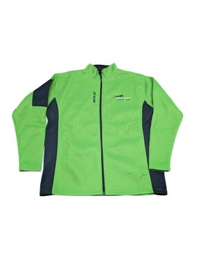 ARCTIC CAT Men's Green Full Zip Softshell Performance Jacket (Large)